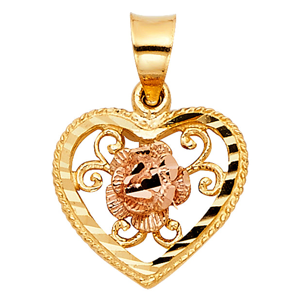 Flower Pendant for Necklace or Chain