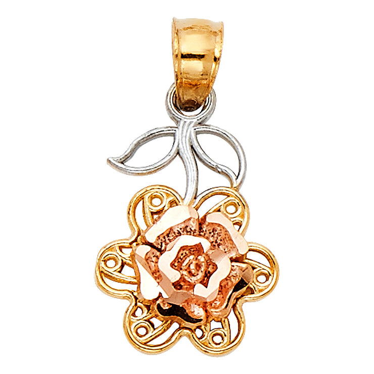 Flowers Pendant for Necklace or Chain