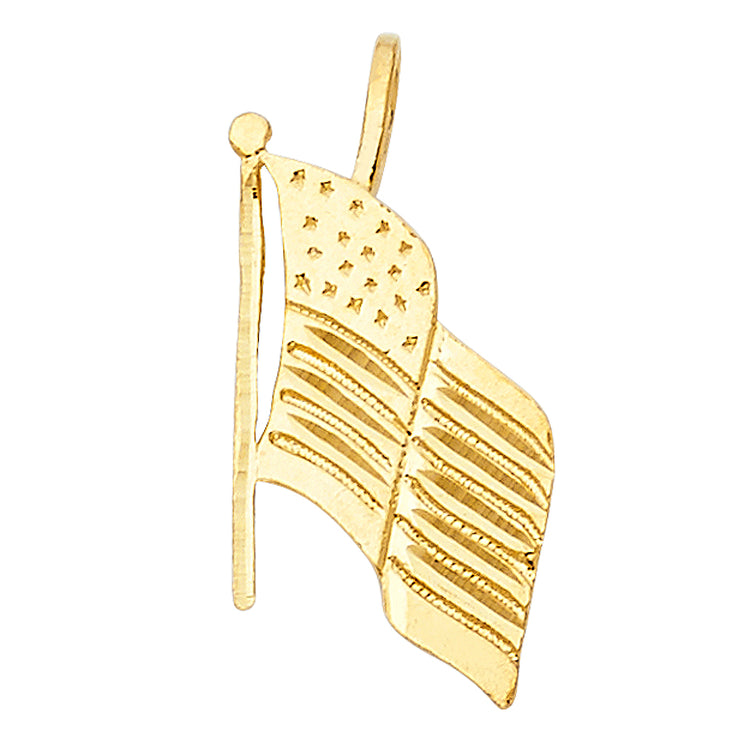 USA Flag Pendant Pendant for Necklace or Chain