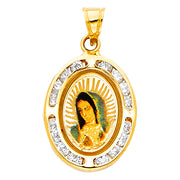 Guadalupe Pendant for Necklace or Chain