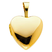 Heart Locket Pendant for Necklace or Chain