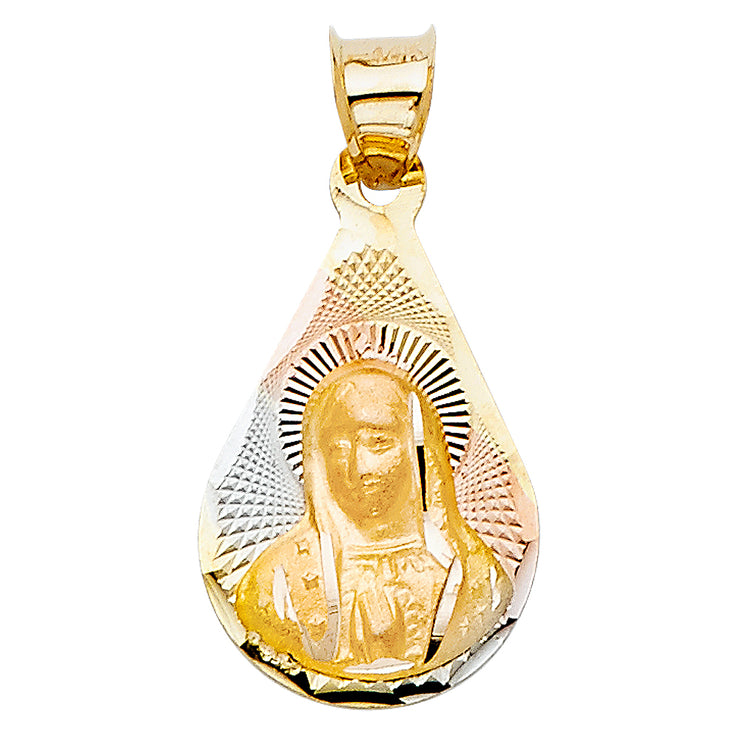 Guadalupe Pendant for Necklace or Chain