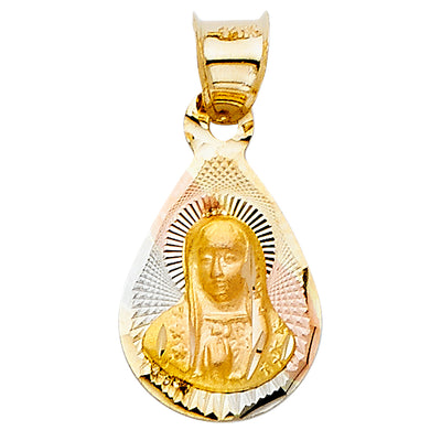Guadalupe Pendant for Necklace or Chain