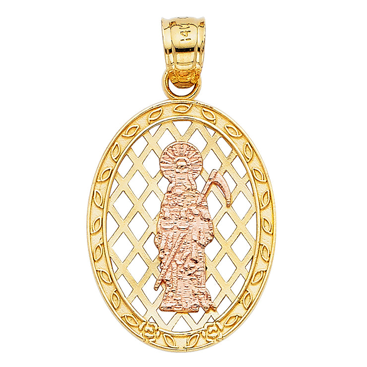 Santa Muerte Pendant for Necklace or Chain