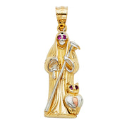 Santa Muerte Pendant for Necklace or Chain