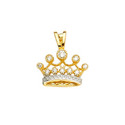 Princess Tiara Pendant for Necklace or Chain