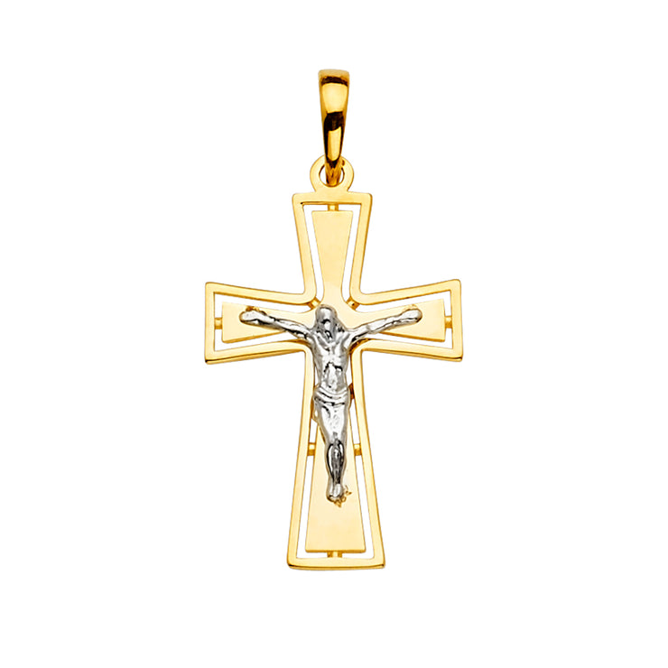 Crucifix Cross Pendant for Necklace or Chain