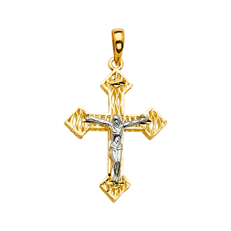 Crucifix Cross Pendant for Necklace or Chain