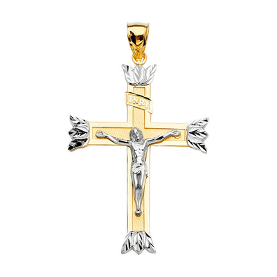 Crucifix Cross Pendant for Necklace or Chain