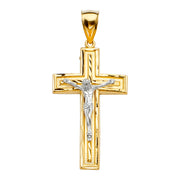 Crucifix Cross Pendant for Necklace or Chain