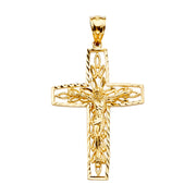 Crucifix Cross Pendant for Necklace or Chain