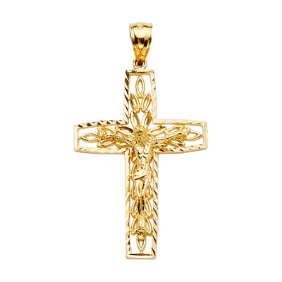 Crucifix Cross Pendant for Necklace or Chain