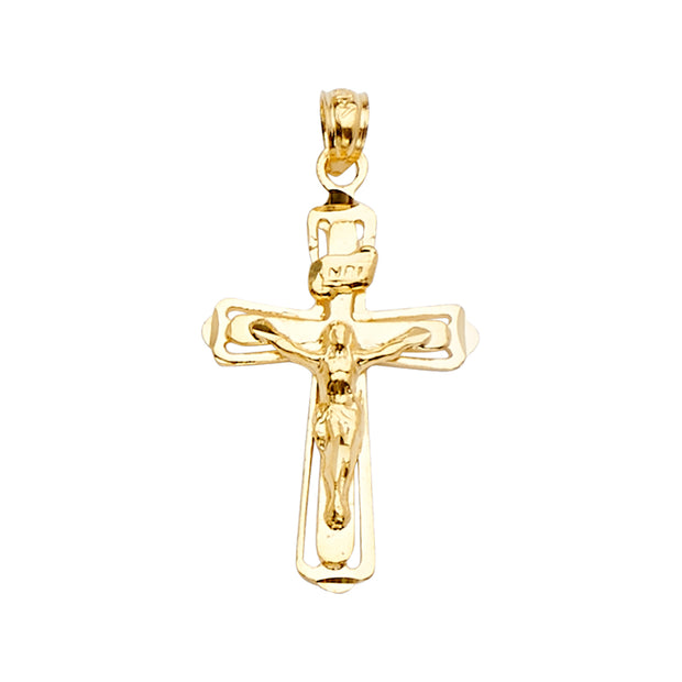 Crucifix Cross Pendant for Necklace or Chain