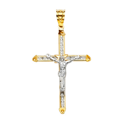 Crucifix Cross Pendant for Necklace or Chain