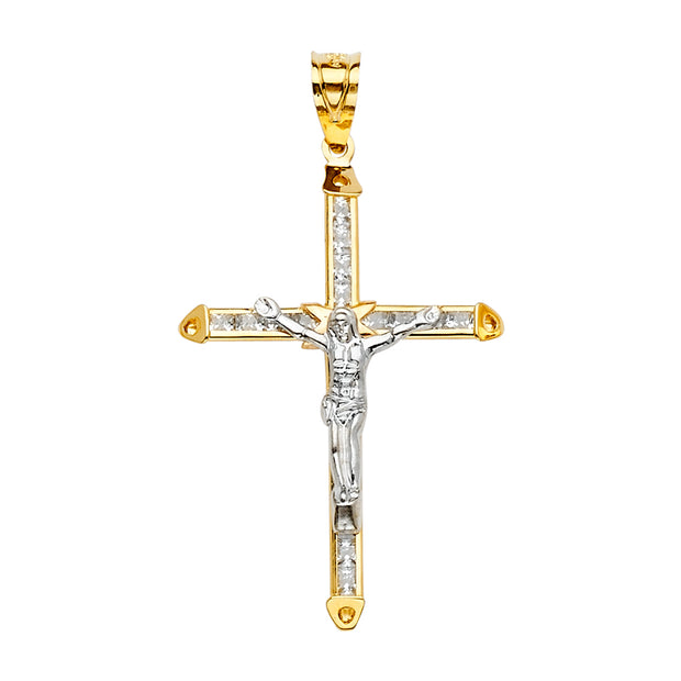 Crucifix Cross Pendant for Necklace or Chain