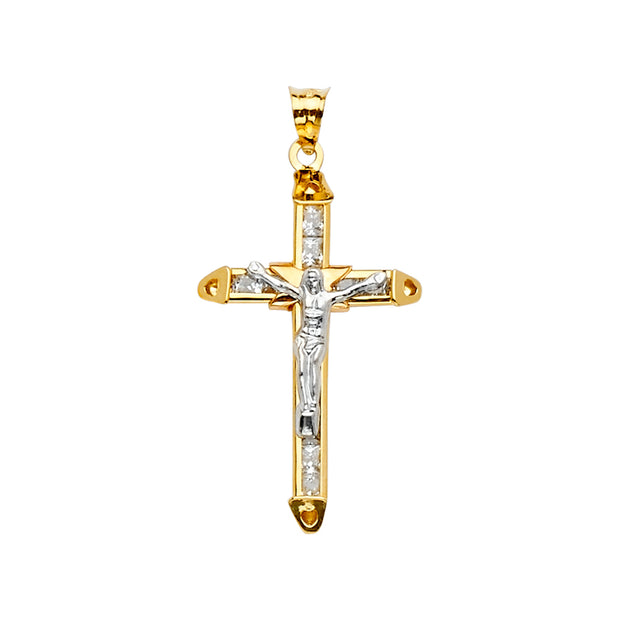 Crucifix Cross Pendant for Necklace or Chain