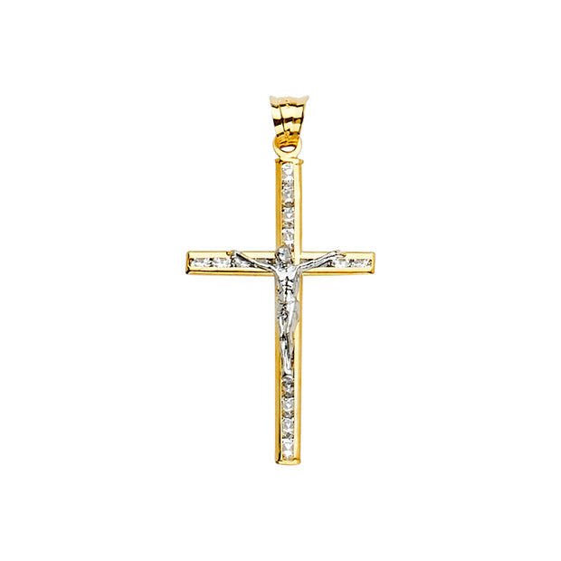 Crucifix Cross Pendant for Necklace or Chain
