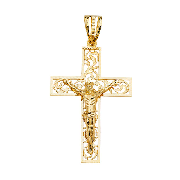 Crucifix Cross Pendant for Necklace or Chain