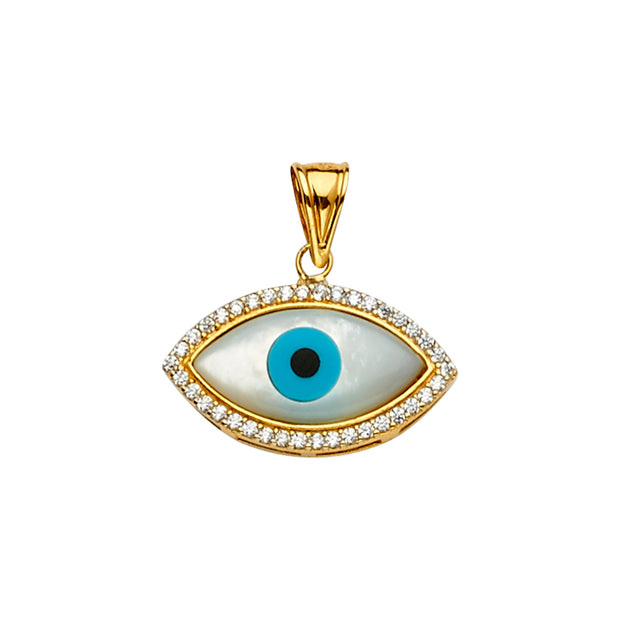 Evil Eye Pendant for Necklace or Chain