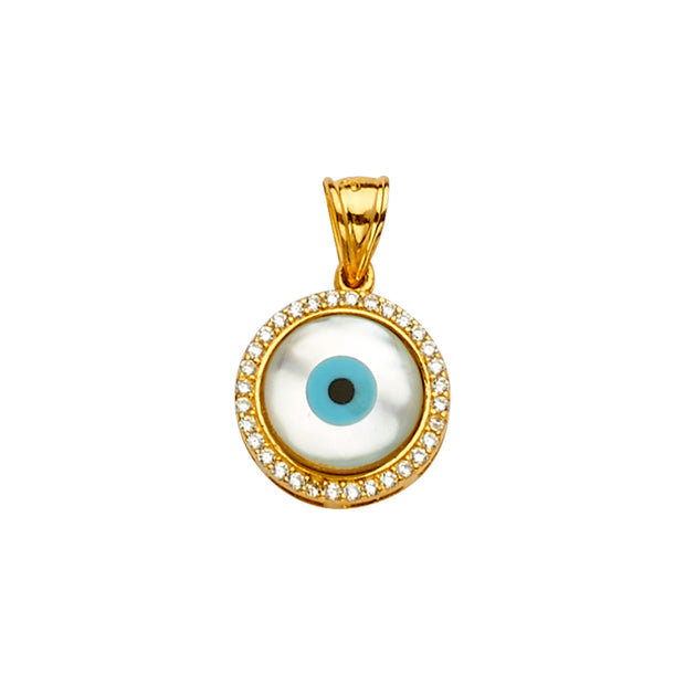 Evil Eye Pendant for Necklace or Chain