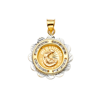 Baptism Pendant for Necklace or Chain