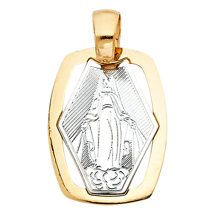 Guadalupe Pendant for Necklace or Chain