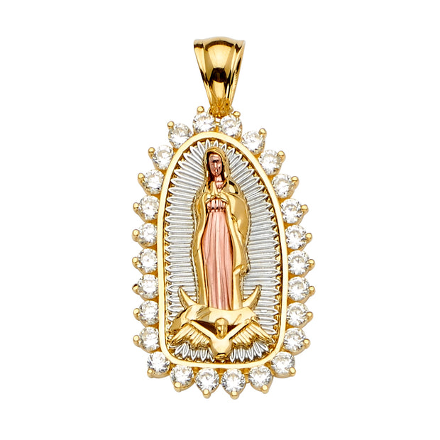 Guadalupe Pendant for Necklace or Chain