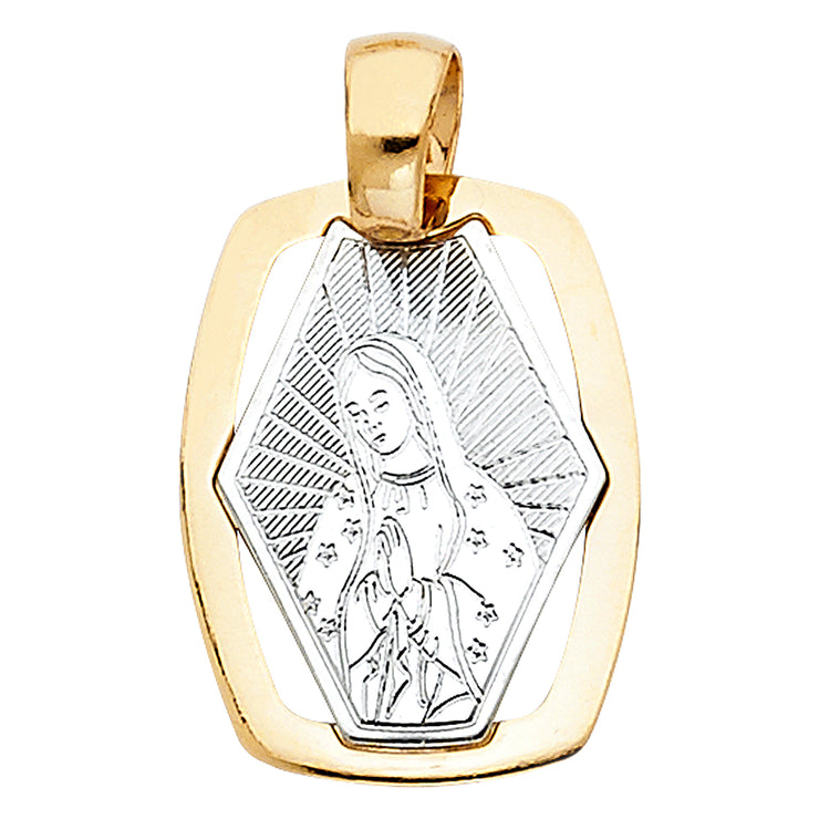 Guadalupe Pendant for Necklace or Chain