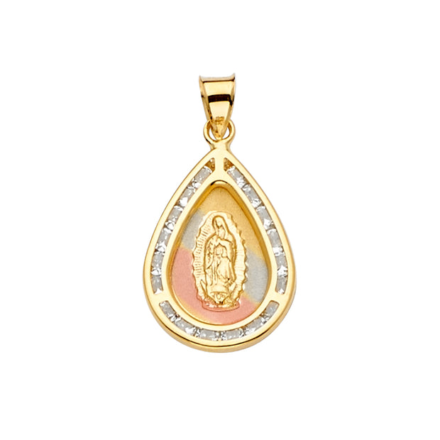 Guadalupe Pendant for Necklace or Chain