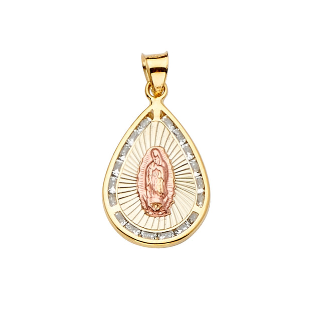 Guadalupe Pendant for Necklace or Chain
