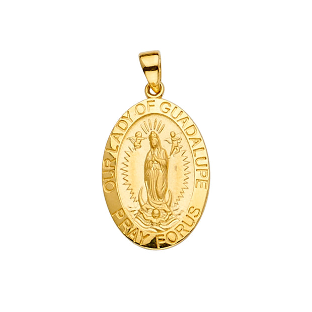 Guadalupe Pendant for Necklace or Chain