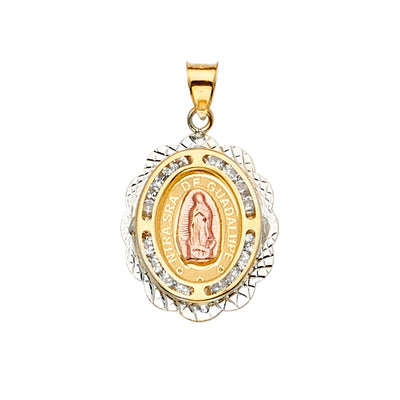 Guadalupe Pendant for Necklace or Chain