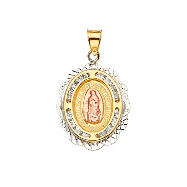 Guadalupe Pendant for Necklace or Chain