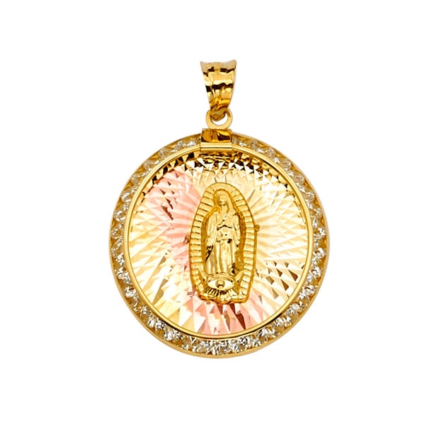 Guadalupe Pendant for Necklace or Chain