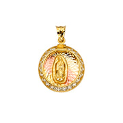 Guadalupe Pendant for Necklace or Chain