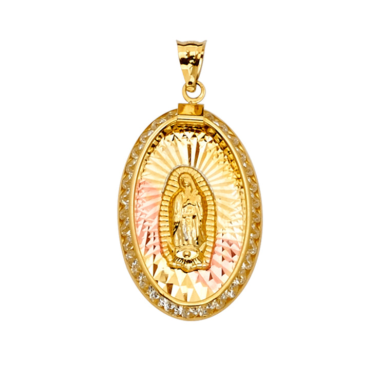Guadalupe Pendant for Necklace or Chain
