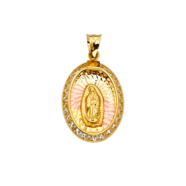 Guadalupe Pendant for Necklace or Chain