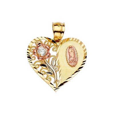 Guadalupe Pendant for Necklace or Chain