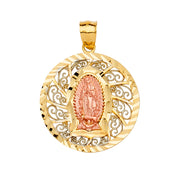 Guadalupe Pendant for Necklace or Chain