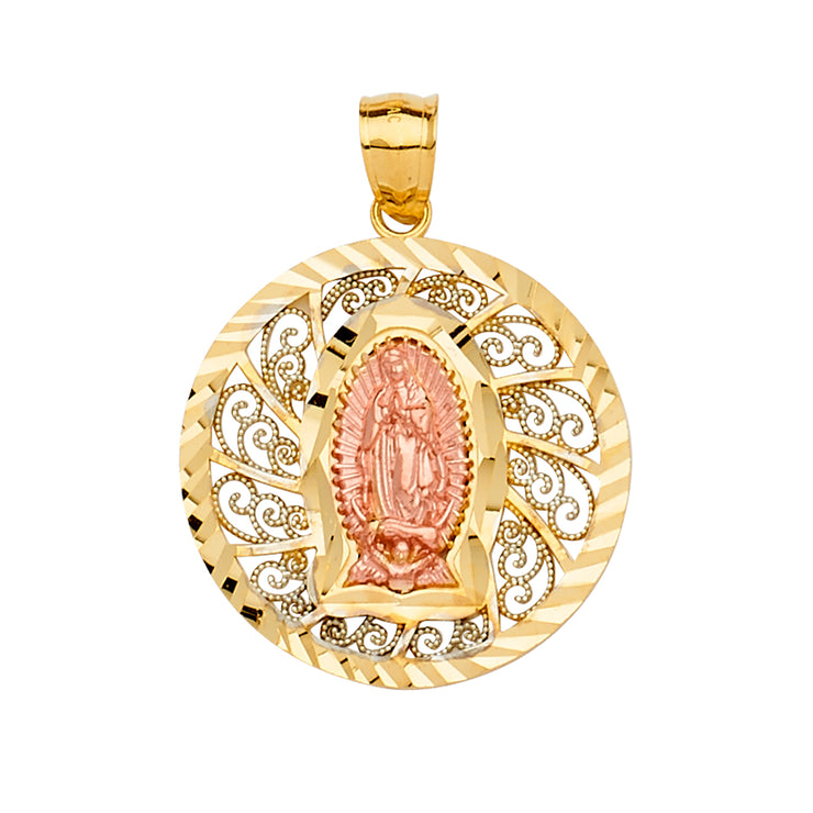Guadalupe Pendant for Necklace or Chain