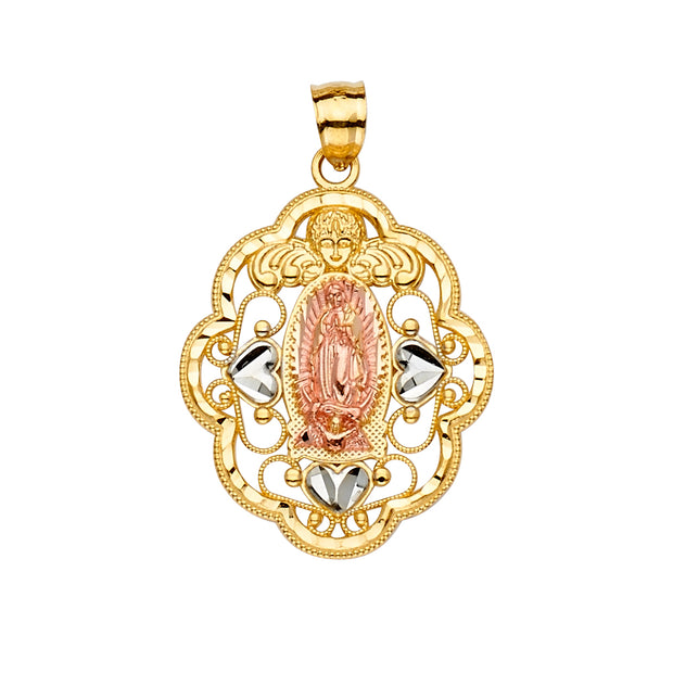 Guadalupe Pendant for Necklace or Chain