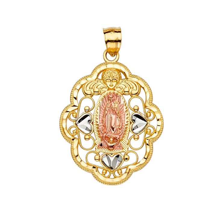 Guadalupe Pendant for Necklace or Chain
