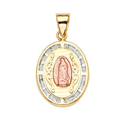 Guadalupe Pendant for Necklace or Chain