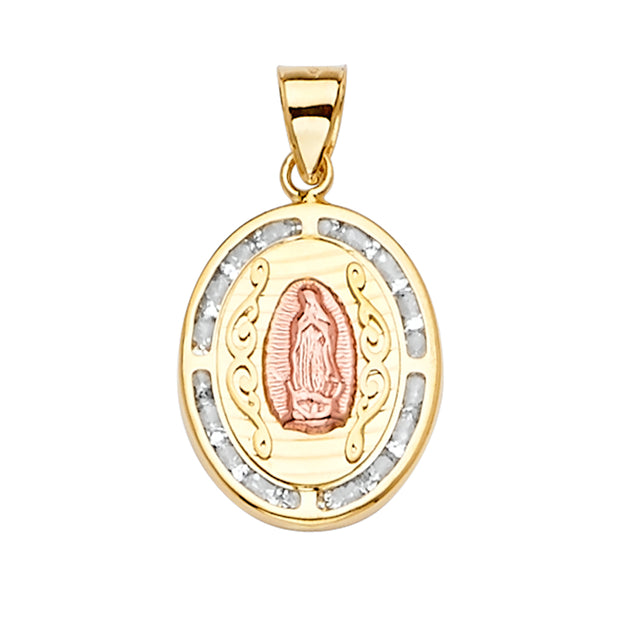 Guadalupe Pendant for Necklace or Chain
