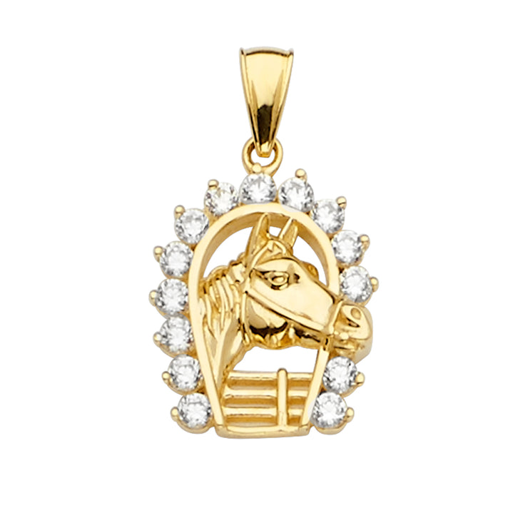 Horseshoe Pendant for Necklace or Chain