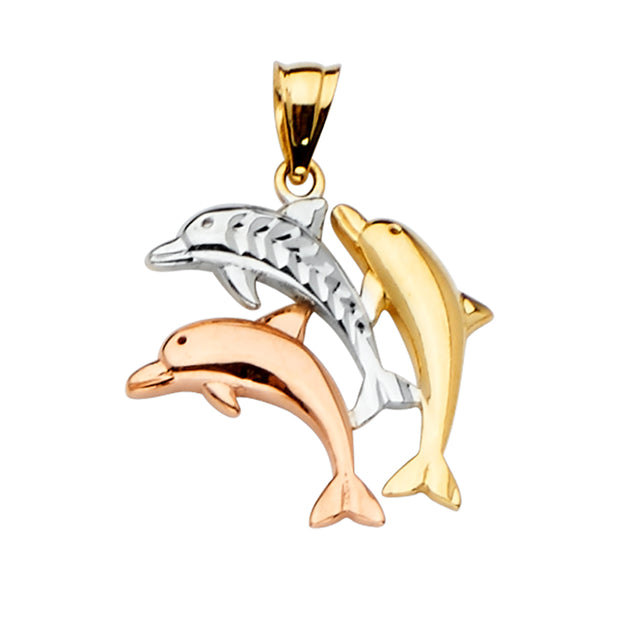 Dolphin Pendant for Necklace or Chain