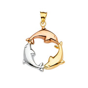 Dolphin Pendant for Necklace or Chain