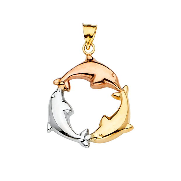 Dolphin Pendant for Necklace or Chain