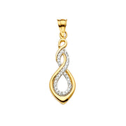 Infinity Pendant for Necklace or Chain