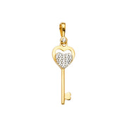 Key Pendant for Necklace or Chain